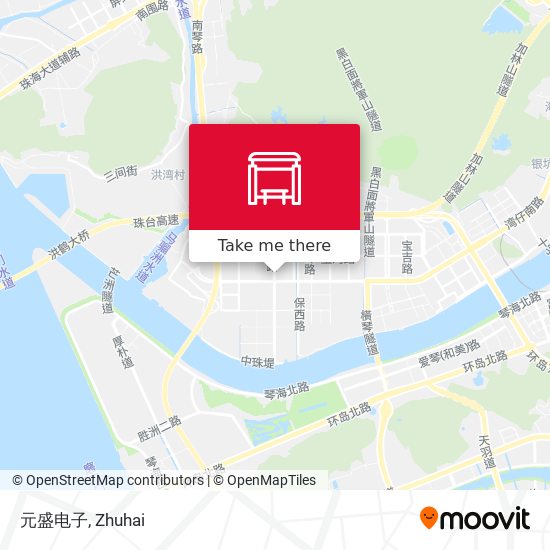 元盛电子 map