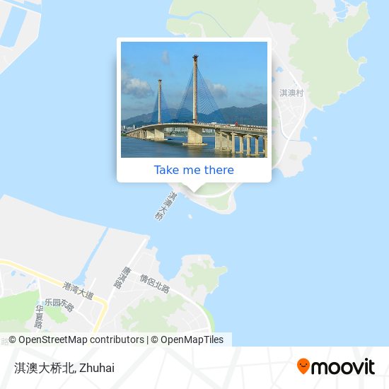 淇澳大桥北 map