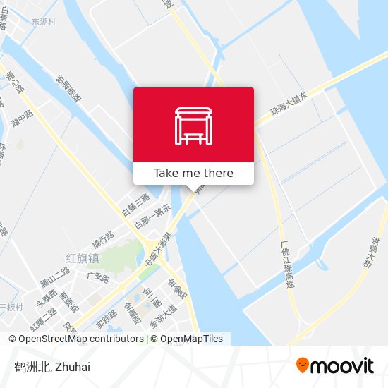 鹤洲北 map