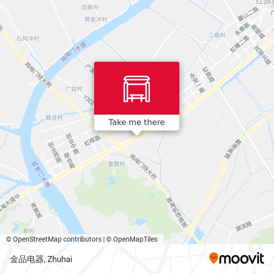 金品电器 map