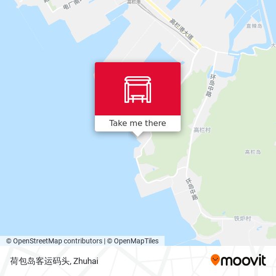 荷包岛客运码头 map