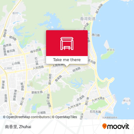 南香里 map