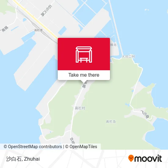 沙白石 map