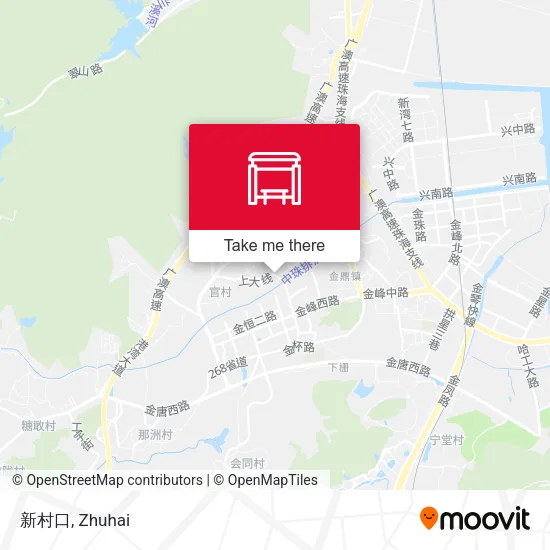新村口 map