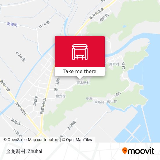 金龙新村 map