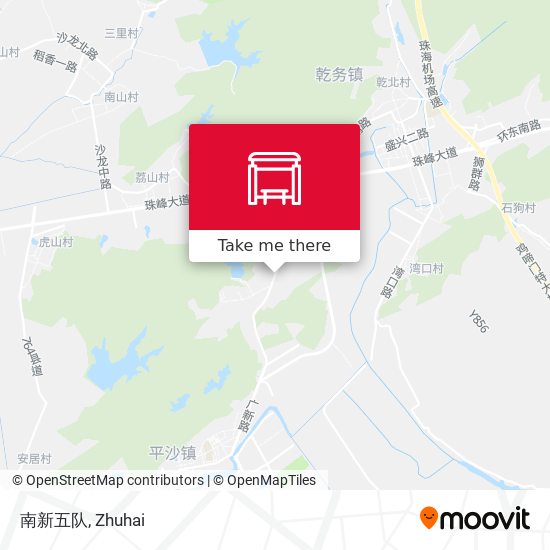 南新五队 map