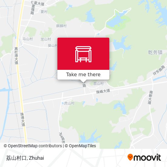 荔山村口 map