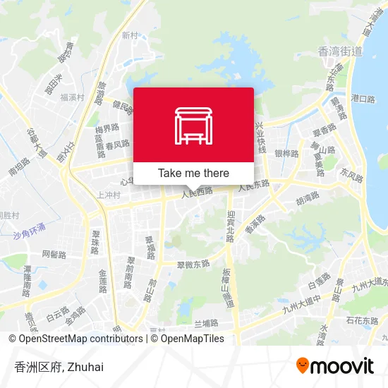 香洲区府 map