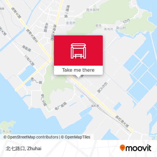 北七路口 map