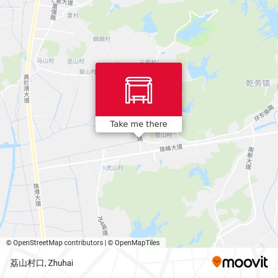 荔山村口 map