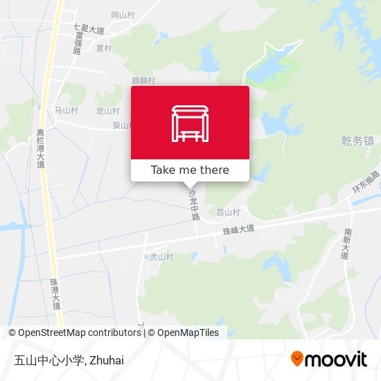 五山中心小学 map