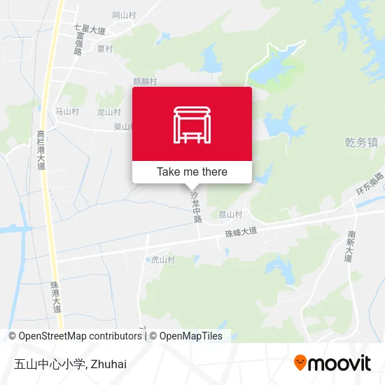 五山中心小学 map