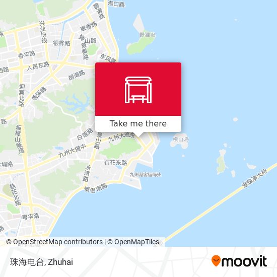 珠海电台 map