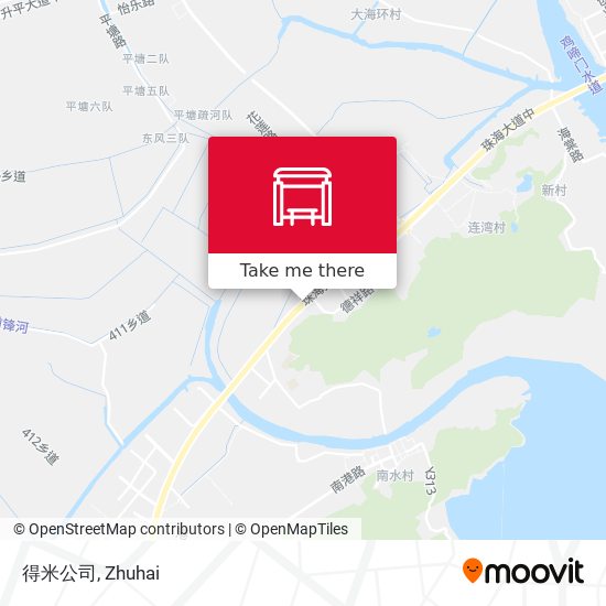 得米公司 map