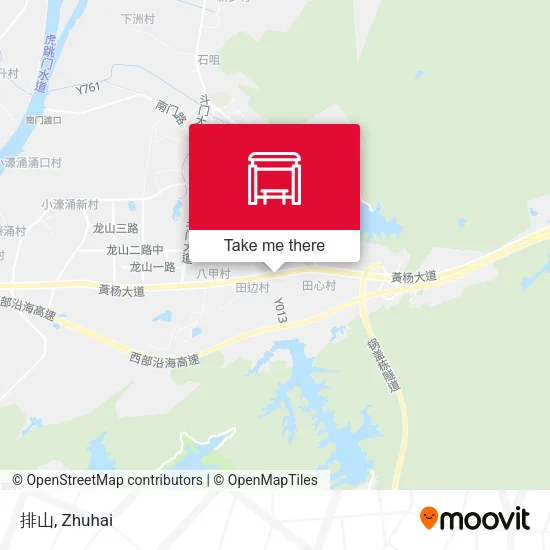 排山 map