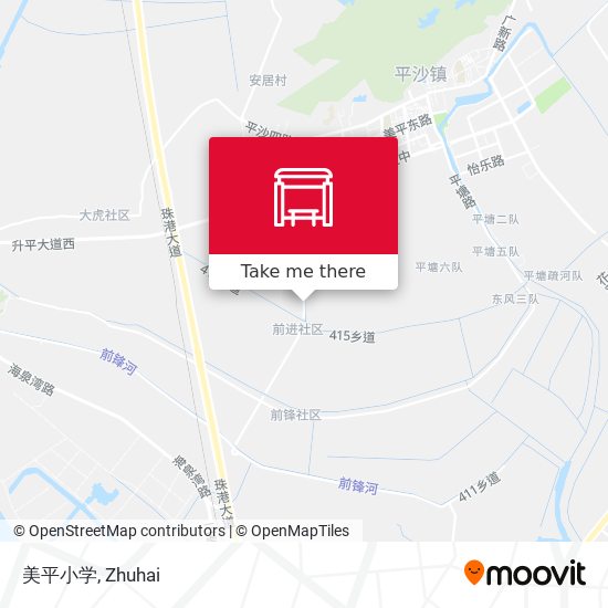 美平小学 map