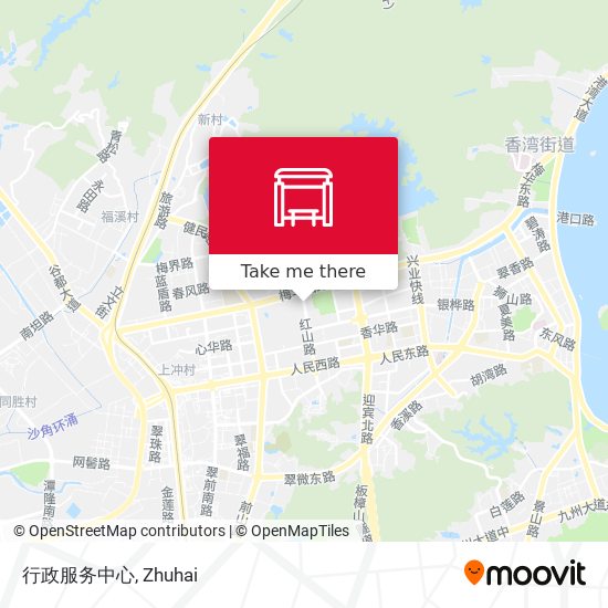 行政服务中心 map
