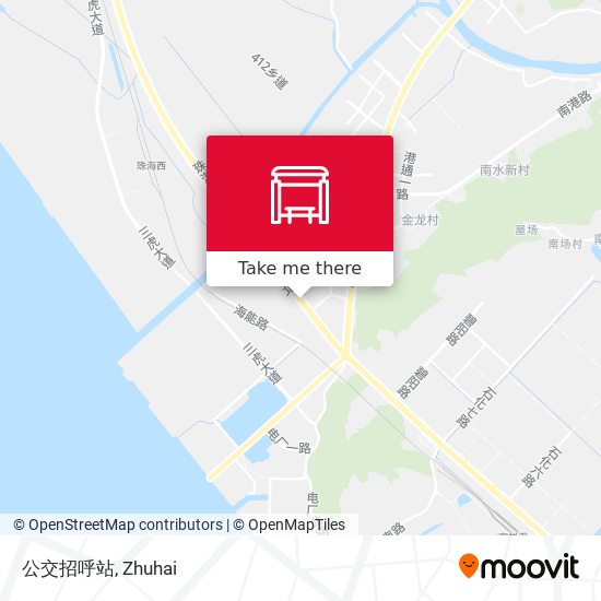 公交招呼站 map