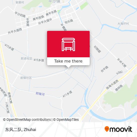 东风二队 map