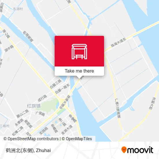 鹤洲北(东侧) map