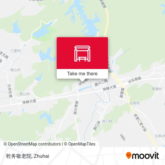 乾务敬老院 map
