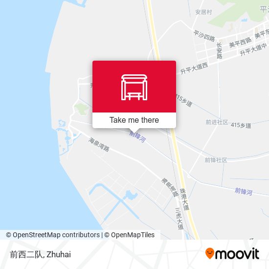 前西二队 map