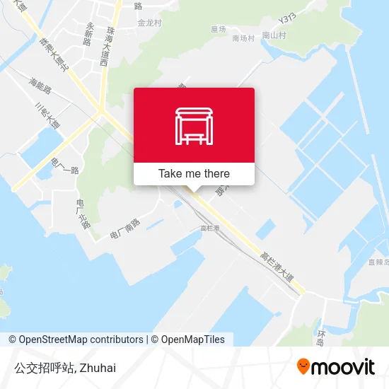 公交招呼站 map