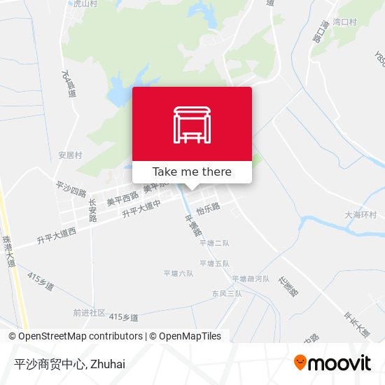 平沙商贸中心 map