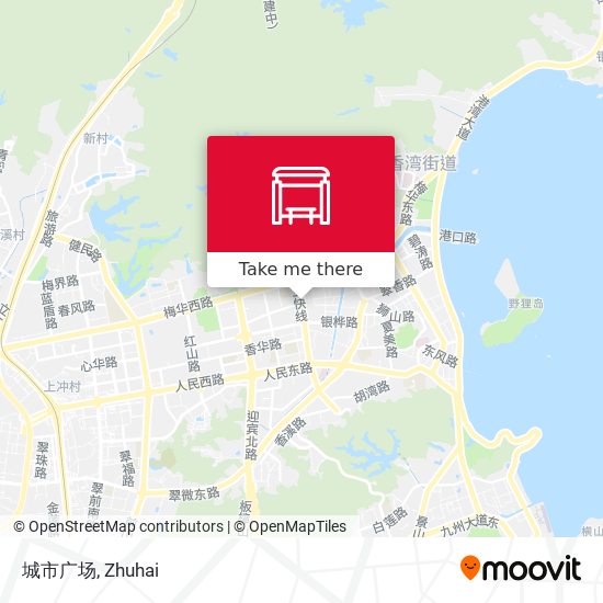 城市广场 map