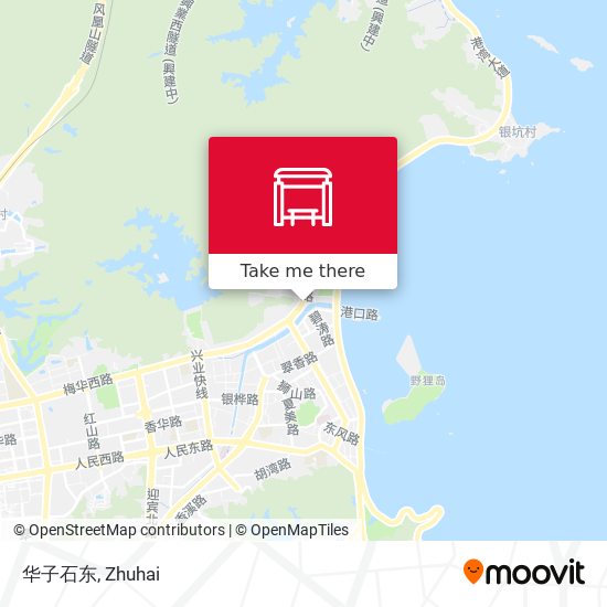 华子石东 map