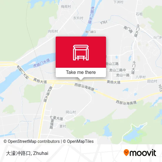 大濠冲路口 map
