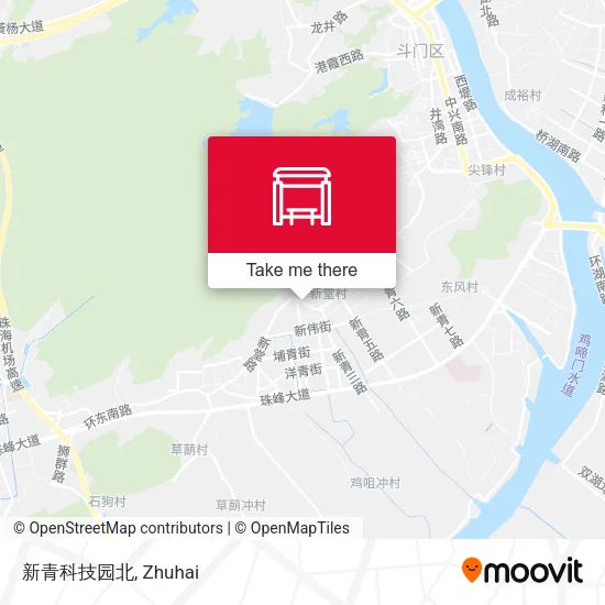 新青科技园北 map