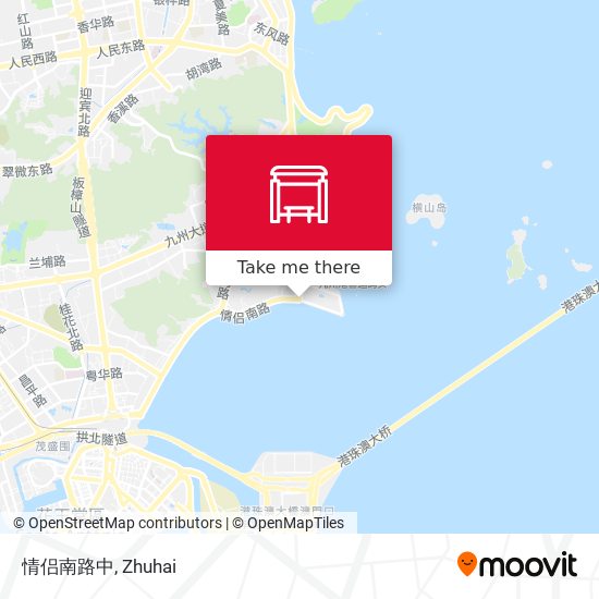 情侣南路中 map