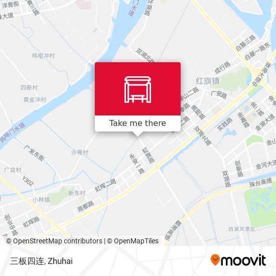 三板四连 map