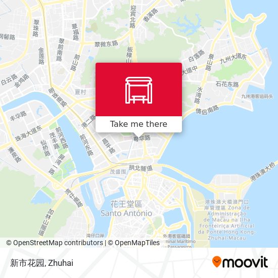 新市花园 map