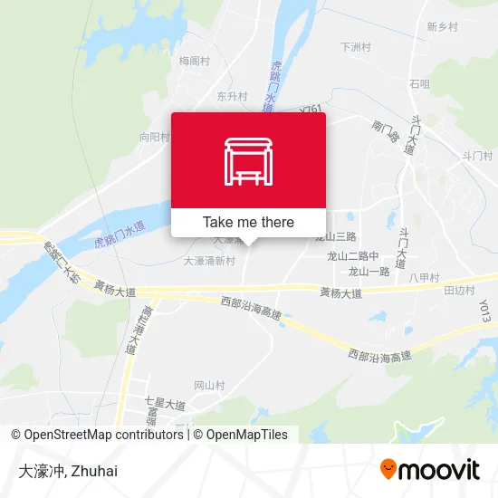 大濠冲 map