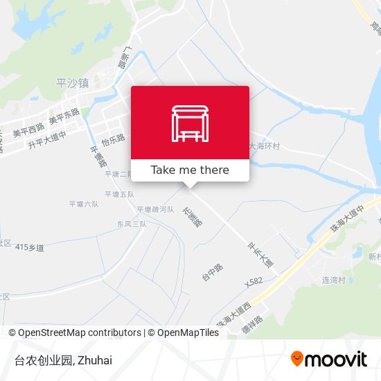 台农创业园 map