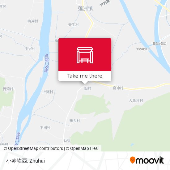 小赤坎西 map