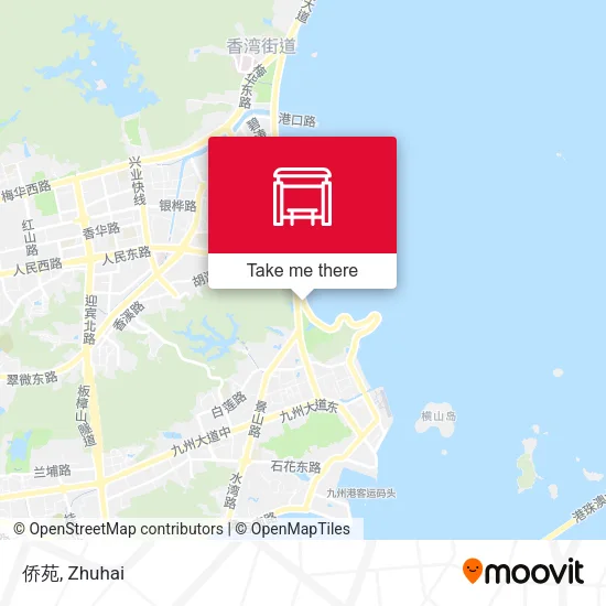 侨苑 map
