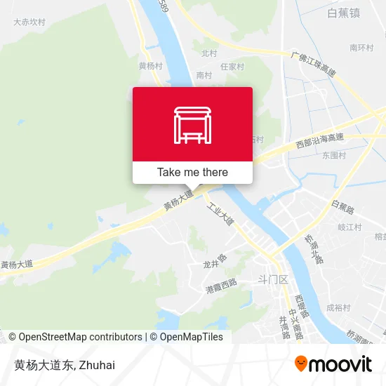 黄杨大道东 map