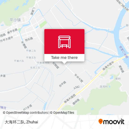 大海环二队 map