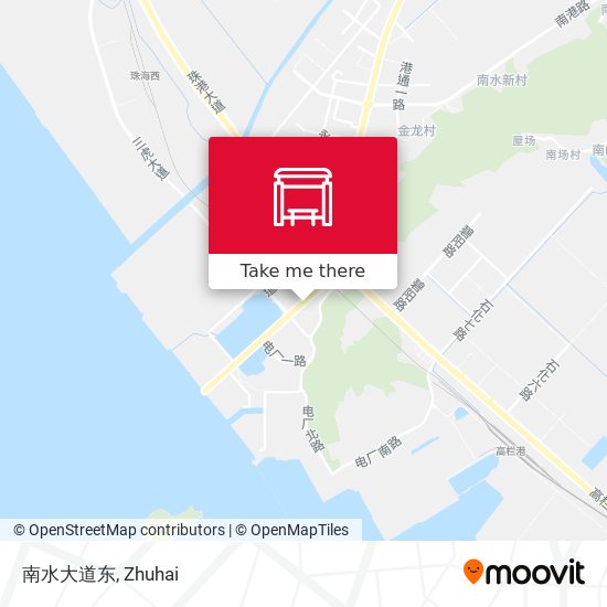 南水大道东 map