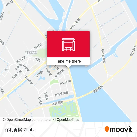 保利香槟 map