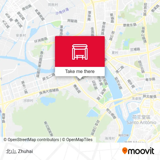 北山 map