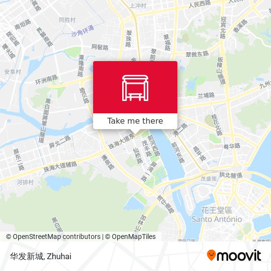 华发新城 map