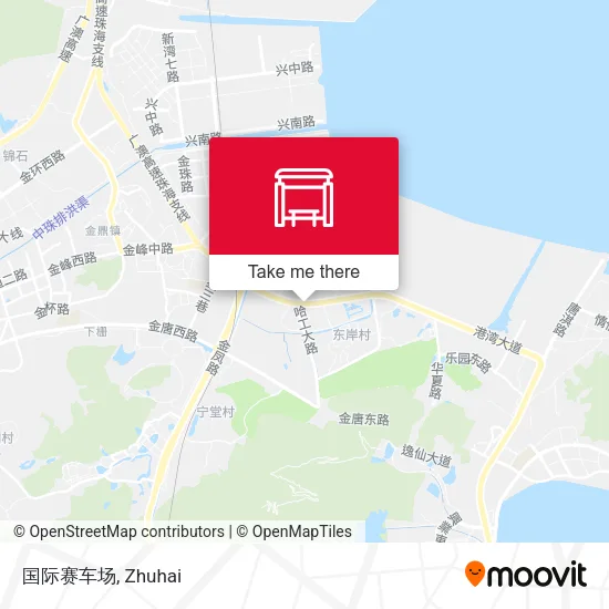 国际赛车场 map