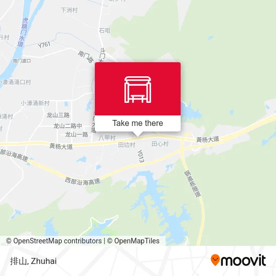 排山 map