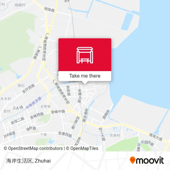 海岸生活区 map