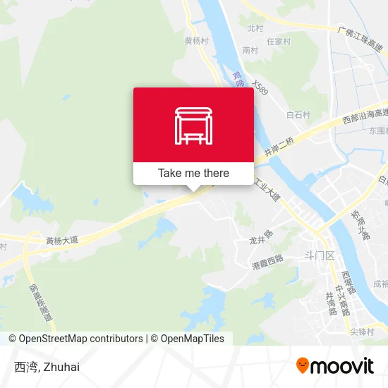 西湾 map