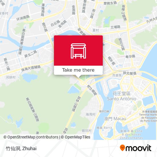 竹仙洞 map